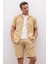 Modern Fit Apaş Yaka Kısa Kollu %100 Pamuk Gömlek Z5189AZ23SM 1