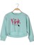 Kız Çocuk Baskılı Crop Sweatshirt 1