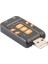 Harici 8.1 Kanal USB Çevirici 3.5mm Mikrofonlu Ses Kartı 4753 3