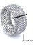 925 Ayar Gümüş Zirkon Taşlı 7 Sıra Tam Tur Kadın Yüzük GKY-100 2