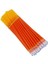 100PCS 0.5mm Yedek Mürekkep Silinebilir Kalem Yatmak Ince Nokta Iş Hediyeleri Turuncu (Yurt Dışından) 4
