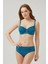 Kadın Mor Drapeli Toparlayıcı Bikini Takım 1