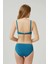 Kadın Mor Drapeli Toparlayıcı Bikini Takım 2