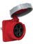 406532 4X63A IP67 Makine Prizi -Düz- 380-415 V 1
