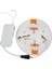 3 + 3 Watt LED Spot Beyaz Kasa Çift Renk (Beyaz Işık ve Kırmızı) HL-6021BK ( 2 Adet ) 2