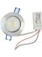3 Watt LED Spot Trafolu Beyaz Kasa Beyaz Işık (Yce-N3) ( 2 Adet ) 3