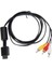 Ps2 Av LCD Tv 3rca Scart Lale Bağlantı Kablosu (HDMİ KABLO DEĞİLDİR ) 2