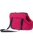 Evcil Taşıyıcı Seyahat Çantası Kafesi Saplama ile Seyahat Açık Dış Çanı Köpek Araba Koltuğu Kırmızı 50X28X25CM (Yurt Dışından) 2