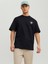 Jormontecarlo Watercolor Tee Ss Crew Sn Siyah Erkek T-shirt 12241610-Black 1