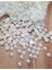 Yarım İnci Süsleme 8mm Beyaz Renkli 100 Adet Şık Dekoratif Malzeme 1