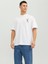 Jack & Jones Jormontecarlo Watercolor Tee Ss Crew Sn Beyaz Erkek T-shirt 12241610-Brigh 1