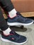 Erkek Spor Hafif Anorak Lacivert Kırmızı Yazlık Sneaker 1
