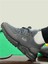 Erkek Spor, Jel Taban, Nefes Alabilen Anorak Gövde, Koyu Gri Sneaker, Spor Ayakkabı 1
