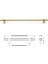 320MM Gl Gold Altın Renk Kulp SY8990 0320 Gl-Gl 4