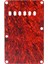 Elektro Gitar Aksesuar Değiştirmeleri Için 6 Delik Pickguard Arka Plaka Koyu Kırmızı (Yurt Dışından) 1