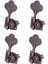4pcs Bas Gitar Için Bas Tuner Mandallarını Açtı Elektro Gitar Halk Guitars 4r Kırmızı Bronz (Yurt Dışından) 1
