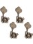 4pcs Bas Gitar Için Bas Tuner Mandallarını Açtı Elektro Gitar Halk Guitars 4r Bronz (Yurt Dışından) 2