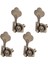 4pcs Bas Gitar Için Bas Tuner Mandallarını Açtı Elektro Gitar Halk Guitars 4r Bronz (Yurt Dışından) 3