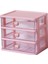Masaüstü Çekmecesi Organizatör Çok Fonksiyonlu Depolama Çekmeceleri Çekmeceler Için Kılıf Pembe (Yurt Dışından) 1