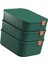 3x Çekmece Organizatör Çorap Iç Çamaşırı Kayışları Dolap Saklama Kutuları Yeşil (Yurt Dışından) 5