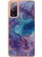Yb Imd Serisi-16 Stil E Samsung Galaxy S20 Fe 4g / 5g / S20 Fe 2022 / S20 Lite 2.0mm Imd Mermer Desen Tpu Kapak Geri Koruyucu Elektrapan Telefon Kapağı (Yurt Dışından) 2