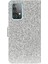 Samsung Galaxy A73 Için 5g Işıltılı Payetler Pu Deri Deri Anti-Çizelge Koruyucu Telefon Kılıfı Stand Cüzdanı (Yurt Dışından) 3