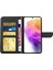 Samsung Galaxy A73 5g Iyi Korunmuş Akıllı Telefon Kasası Için, Cilt Dokunuşu Pu Deri Kelebek ve Çiçek Baskısı Desenini Destekleyen Stant Cüzdanı Telefon Kapağı Omuz Askısı ile (Yurt Dışından) 5