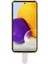 Samsung Galaxy A73 Için 5g Pu Deri Kaplamalı Tpu Cep Telefon Kapağı Timsah Dokusu 6d Elektrokaplatma Bilek Bantlı Hassas Kesme Kılıfı (Yurt Dışından) 4