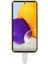 Samsung Galaxy A73 Için 5g Pu Deri Kaplamalı Tpu Cep Telefon Kapağı Timsah Dokusu 6d Elektrokaplatma Bilek Bantlı Hassas Kesme Kılıfı (Yurt Dışından) 4