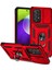 Samsung Galaxy A73 5g Kamera Koruma Kılıfı Yumuşak Tpu + Sert Pc Hibrit Tasarım Şok Emilim Koruyucu Kapak Dönen Halka Kickstand (Yurt Dışından) 1