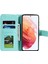 Stand Cüzdan Fonksiyonu Pu Deri Telefon Folio Flip Kapak Kılıfı Samsung Galaxy A73 5g Için Kayış (Yurt Dışından) 5