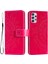 Stand Cüzdan Fonksiyonu Pu Deri Telefon Folio Flip Kapak Kılıfı Samsung Galaxy A73 5g Için Kayış (Yurt Dışından) 1