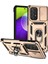Samsung Galaxy A73 5g Kamera Koruma Kılıfı Yumuşak Tpu + Sert Pc Hibrit Tasarım Şok Emilim Koruyucu Kapak Dönen Halka Kickstand (Yurt Dışından) 1