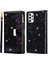Damgaya Dayanıklı Lazer Işçiliği Yıldızlı Tarzı Fermuar Cüzdan Standı Deri Telefon Kasası Samsung Galaxy A53 5g (Yurt Dışından) 1