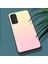 Samsung Galaxy A53 Için 5g Kırmızı Dayanıklı Koruyucu Kabuk Gradyan Renk Temsilli Cam Geri + Yumuşak Tpu Kenar Telefon Kılıfı (Yurt Dışından) 2