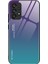 Samsung Galaxy A53 Için 5g Kırmızı Dayanıklı Koruyucu Kabuk Gradyan Renk Temsilli Cam Geri + Yumuşak Tpu Kenar Telefon Kılıfı (Yurt Dışından) 1