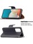 Düz Renkli Litchi Doku Şok Geçirmez Folio Flip Manyetik Kapatma Deri Kasa Kapak Cüzdanlı Samsung Galaxy A53 5g (Yurt Dışından) 4