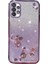 Samsung Galaxy A53 Için 5g Gradyan Glitter Tpu Kapak Çiçek Rhinestone Dekor Anti-Drop Telefon Kılıfı (Yurt Dışından) 1