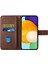 Samsung Galaxy A53 Için 5g Düz Renk Baskı Hatları Stand Cüzdanı Pu Deri Kapak Folio Flip Telefon Kasası (Yurt Dışından) 5