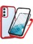 Samsung Galaxy A54 Için 5g Telefon Kılıfı Pc + Tpu Pet Screce Koruncu Ile Tam Koruma Telefon Kapağı (Yurt Dışından) 1