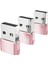 Tip-1 Ila USB 2.0 Dönüştürücü Adaptör Pembe Pembe (Yurt Dışından) 1