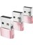 Tip-1 Ila USB 2.0 Dönüştürücü Adaptör Pembe Pembe (Yurt Dışından) 5