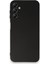 Caseworld Samsung Galaxy A14 ile Uyumlu Kapak Mat Siyah Yumuşak Silikon Kılıf 1