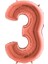 Grabo Rakam Folyo Balon 40" Bronz -3- 1