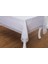 Jena Lüx Dantelli Simli Keten Kumaş Gri Masa Örtüsü 160X220 cm -1470 3