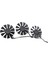 3pcs Yeni Pc 87MM 4 Pimli Grafik Kartı Fanı Asus Strix Gtx Için Harika Uyumlu (Yurt Dışından) 1