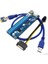 12PACK 60 cm Dizüstü Pcı-E 1x Ila 16X USB Grafik Uzatma Kartı Adaptörü Kablosu (Yurt Dışından) 1