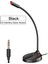 Usb/3,5mm Kondenser Mikrofon Stand Masaüstü Kayıt Mikrofonu Pc Masaüstü F12 Siyah 3,5 mm Için (Yurt Dışından) 3