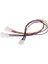 2 Yol Pwm Splitter Hub Pc Soğutucu Fan Güç Kablosu 1x Dişi - 4x Erkek 260MM (Yurt Dışından) 5