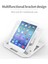 Ayarlanabilir Katlanabilir Dizüstü Bilgisayar Tablet Telefon Masa Masası Stand Braketi Beyaz (Yurt Dışından) 3